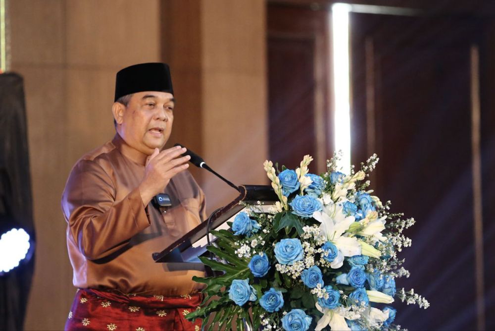 Wagubri Edy Natar di Acara Halal Bi Halal Masyarakat Rohul