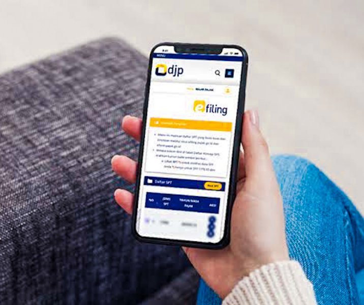 e-filing, salah satu aplikasi pembayaran pajak dari DJP. Foto: Istimewa.