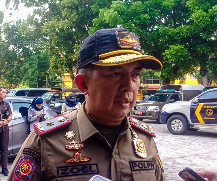 Kepala Satpol PP Pekanbaru Zulfahmi Adrian. Foto: Surya/Riau1.