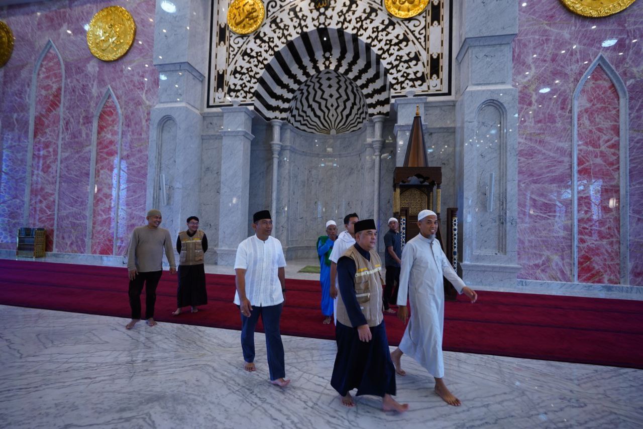 Wagubri Edy Natar di Dumai Islamic Center