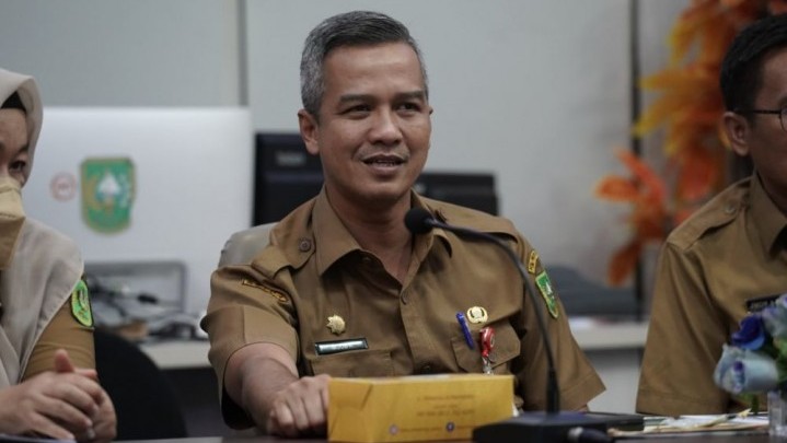 Plt Kepala Dinas Pendidikan Provinsi Riau, M Job Kurniawan