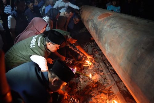 Proses dilayurnya jalur Pendekar Hulu Bukit Tabandang