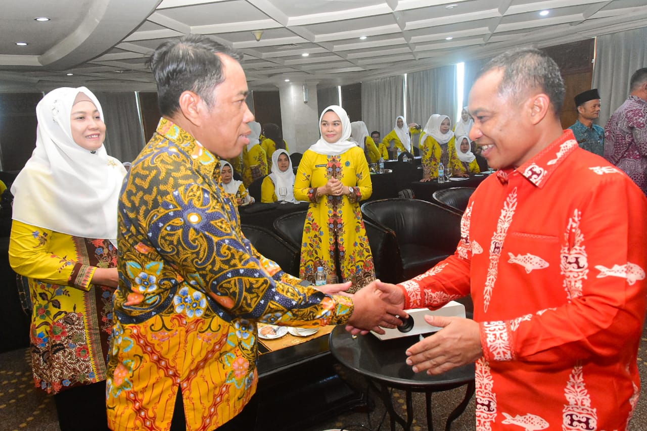 Wabup Bagus Santoso di acara PKK Bengkalis