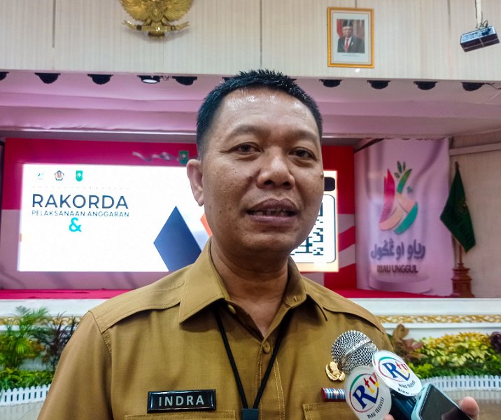 Sekdako Pekanbaru Indra Pomi Nasution. Foto: Surya/Riau1.