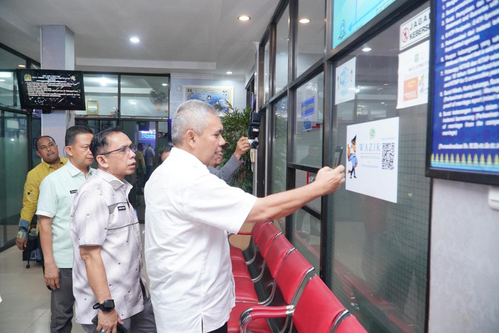 Kunjungan Pj Bupati Kampar di Kantor TPI Pekanbaru