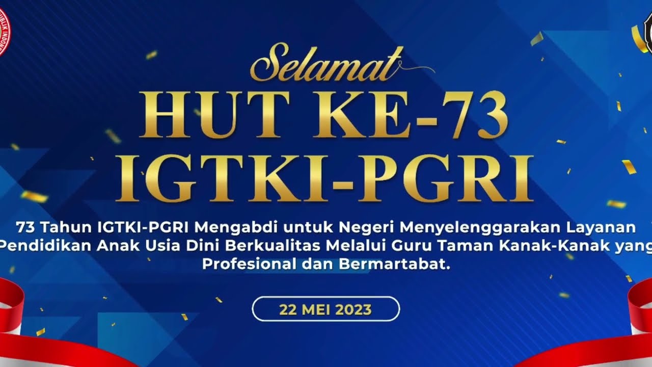 Peringatan HUT ke 73 IGTK-PGRI