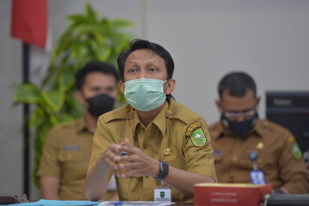 Kepala BPKAD Riau, Indra