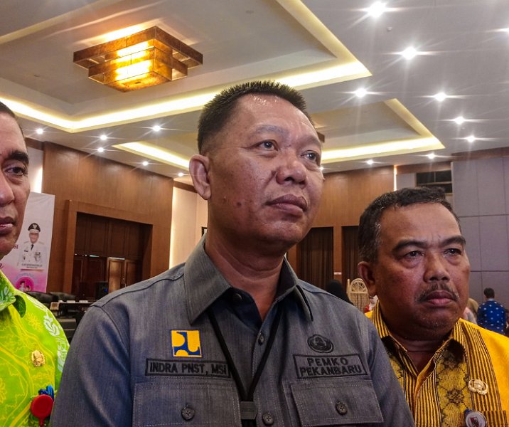 Sekdako Pekanbaru Indra Pomi Nasution. Foto: Surya/Riau1.