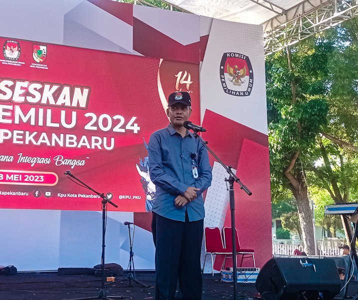 Ketua KPU Dumai Darwis. Foto: Surya/Riau1.