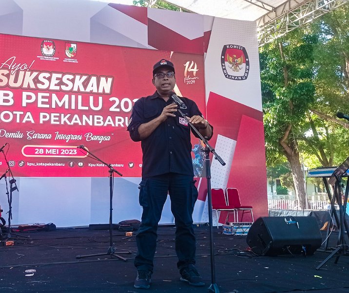 Ketua KPU Riau Ilham Muhammad Yasir. Foto: Surya/Riau1.