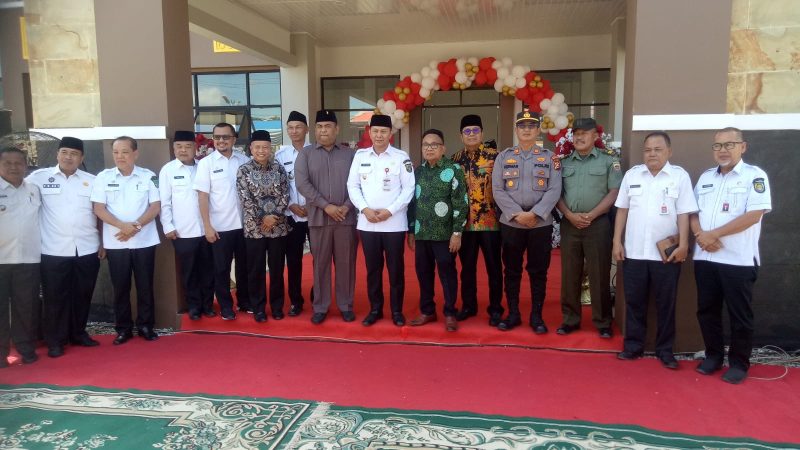 Peresmian Kantor Camat Ujung Batu Rokan Hulu