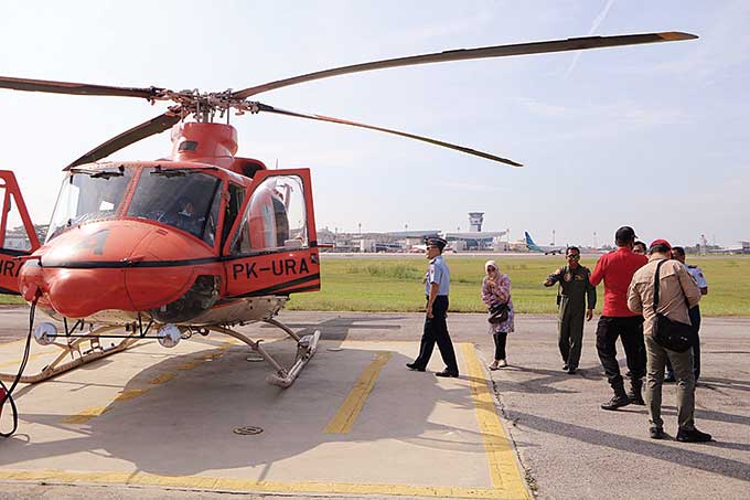Helikopter Patroli Karhutla
