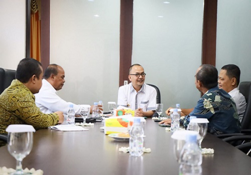 Pertemuan Dewan Pendidikan Riau dengan Pj Bupati Kampar