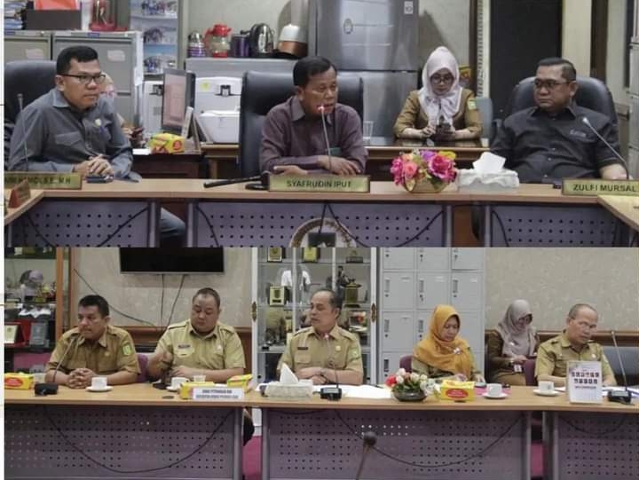 RDP Komisi II DPRD Riau dengan Dinas Peteranakan dan Kesehatan Hewan