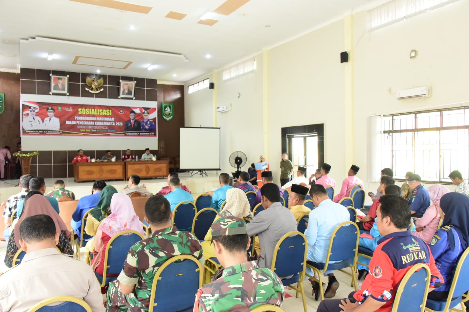 Sosialisasi pencegahan karhutla di Rupat