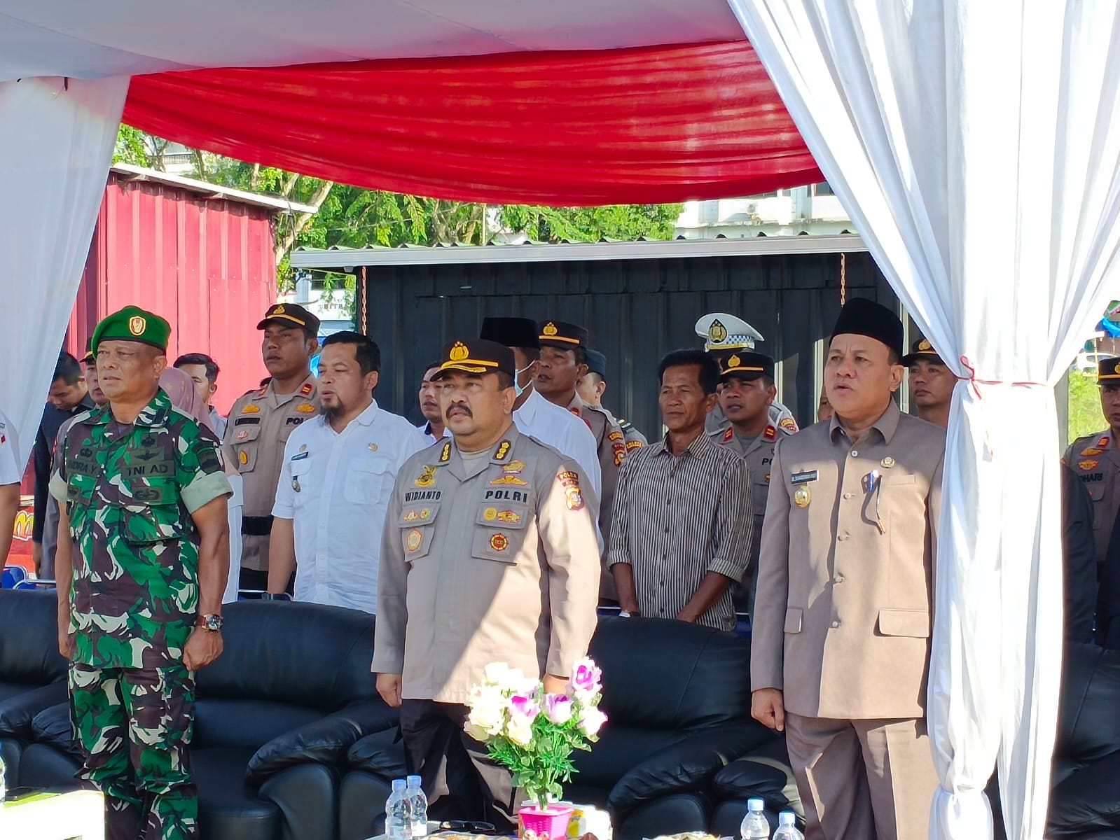 Peluncuran Polisi RW di Kuansing