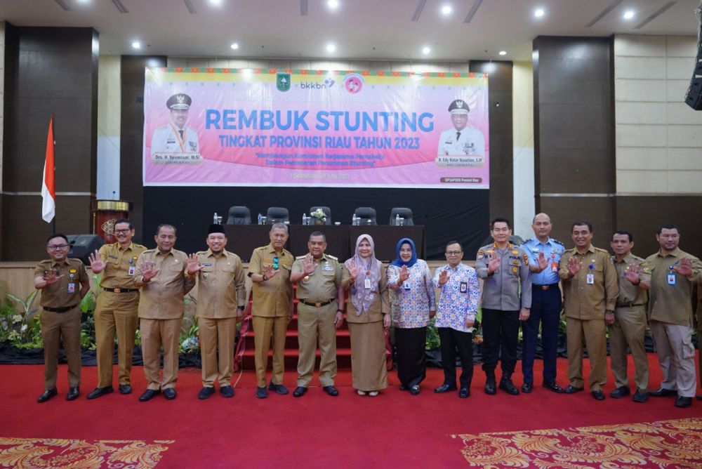Rembuk Stunting Tingkat Provinsi Riau Tahun 2023