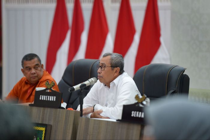 Rapat persiapan HUT Riau tahun 2023