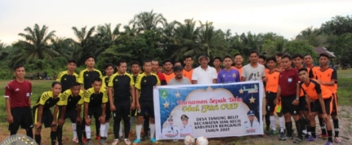 Pembukaan turnament sepak bola idul fitri cup ke 49