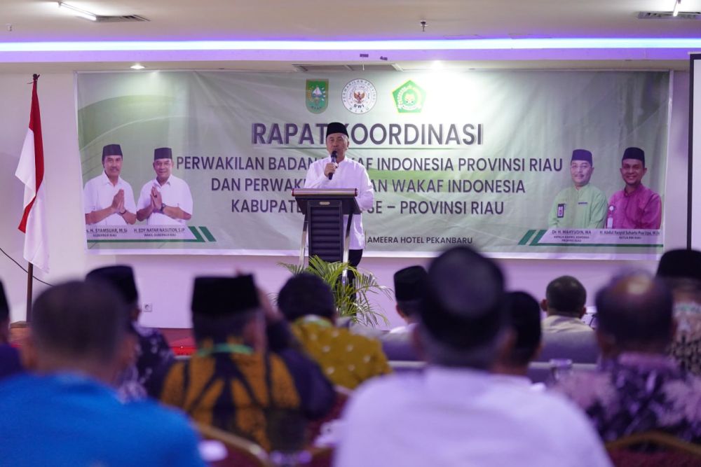 Rakor BWI se Riau