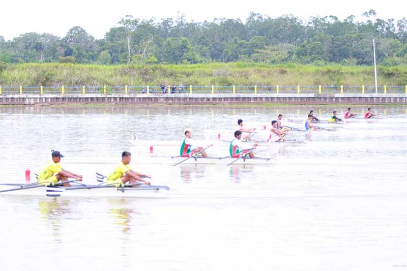 Kejurnas Dayung PPLP di Kuansing