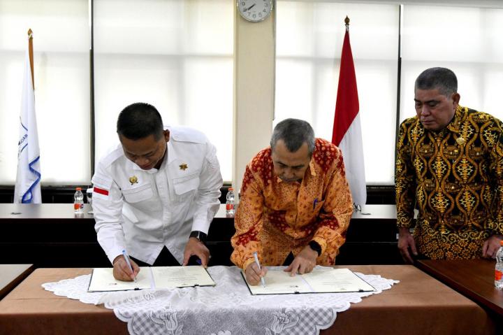 Penandatanganan MoU Gubri dengan BSIP