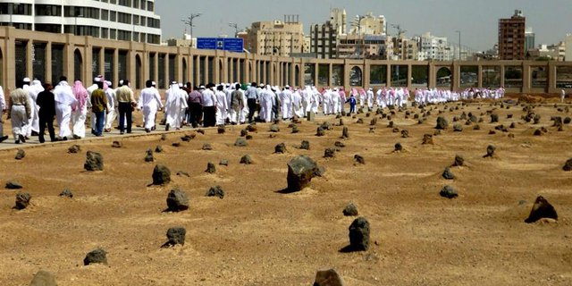 Pemakaman di Makkah/Net