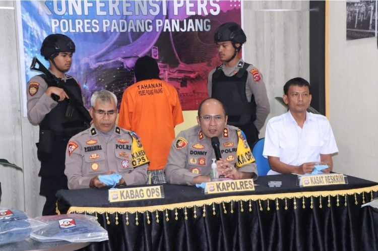 Keterangan pers kasus penculikan anak di Padang Panjang
