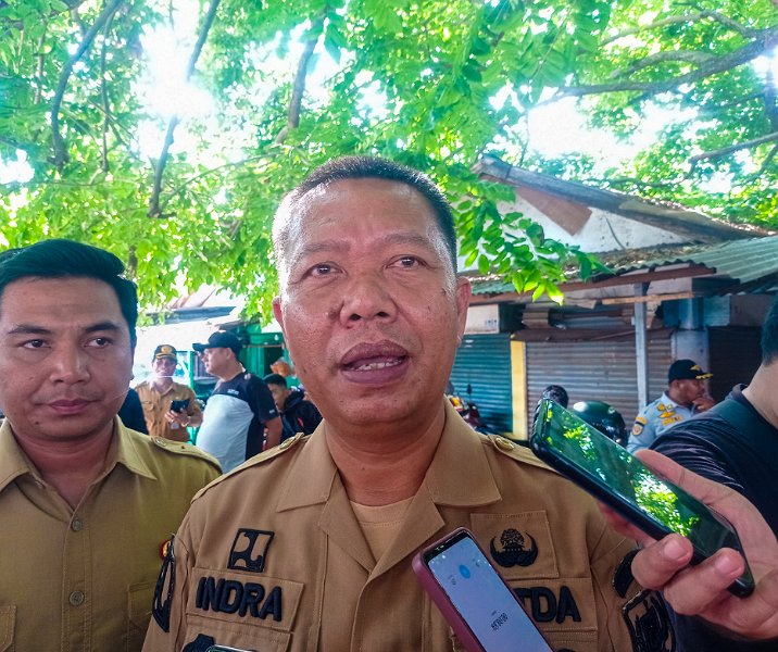 Sekdako Pekanbaru Indra Pomi Nasution. Foto: Surya/Riau1.