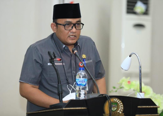 Sekretaris Daerah Kabupaten Rokan Hulu, Muhammad Zaki.