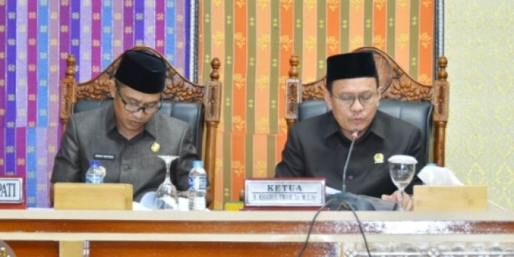 Wabup Bagus Santoso dan Ketua DPRD Khairul Umam