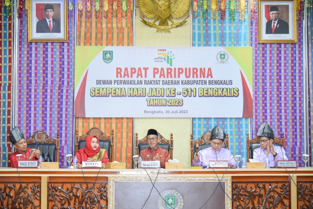 DPRD Bengkalis Gelar Sidang Istimewa Hari Jadi Bengkalis ke 511.