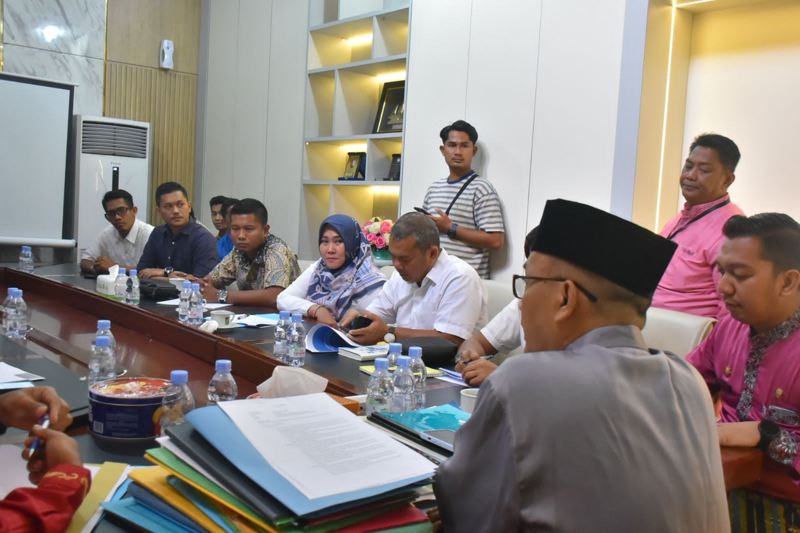 Pertemuan Pj Bupati Kampar dengan manajemen PTPN V