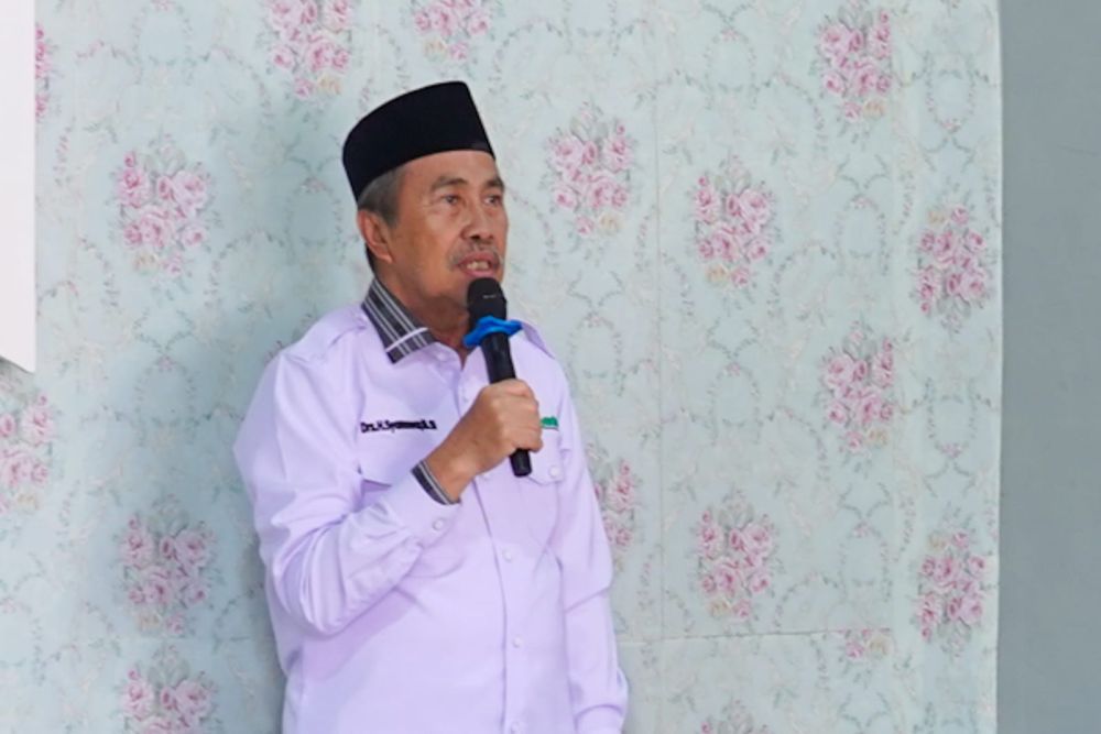 Gubri Kunjungan kerja di Rokan Hulu