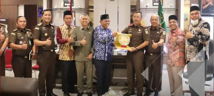 Pertemuan Komisi I DPRD Riau dengan Kejati Riau