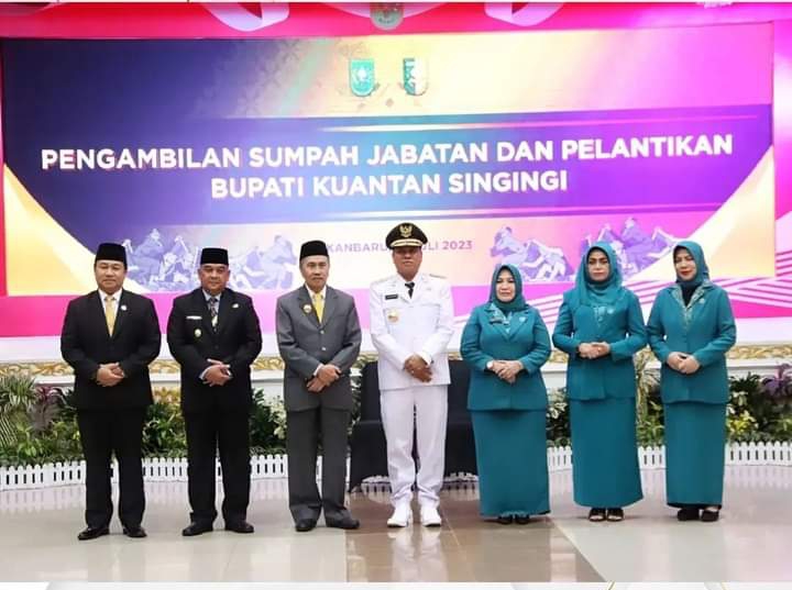 Usai pelantikan Bupati Kuansing