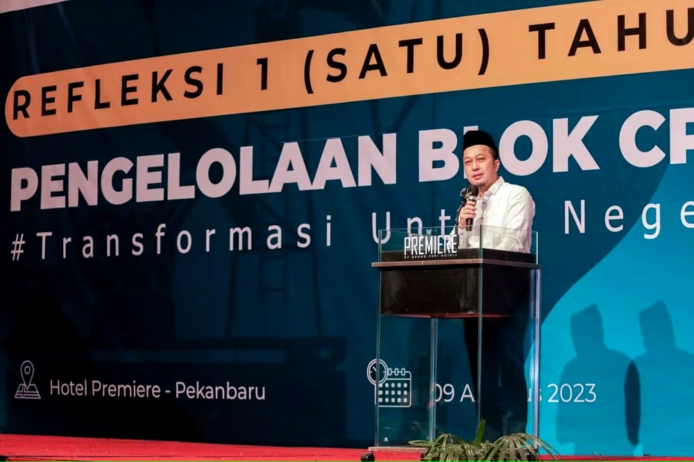 Direktur PT Bumi Siak Pusako, Iskandar.