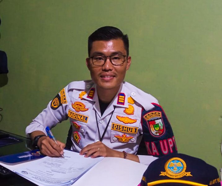Kepala UPT Perparkiran Dishub Pekanbaru Radinal Munandar. Foto: Istimewa.