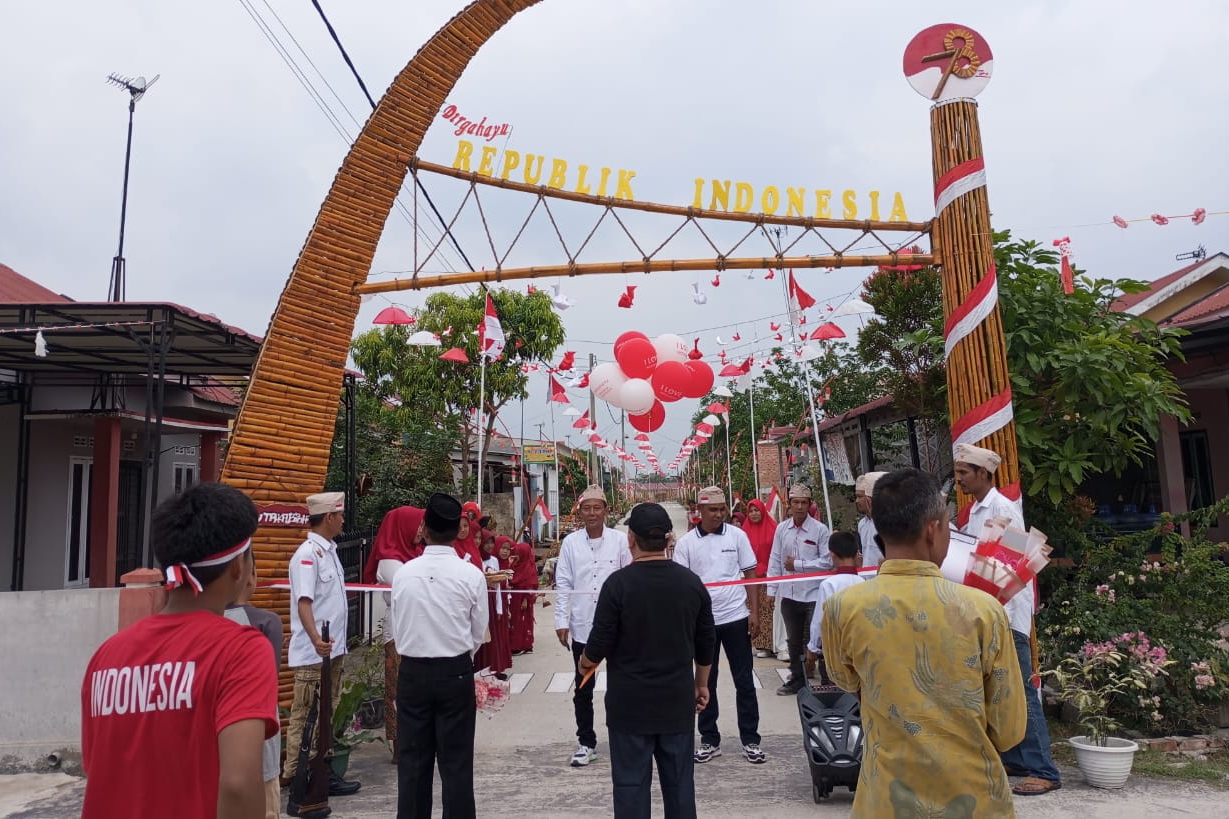 Kampung Merah Putih di Kampar