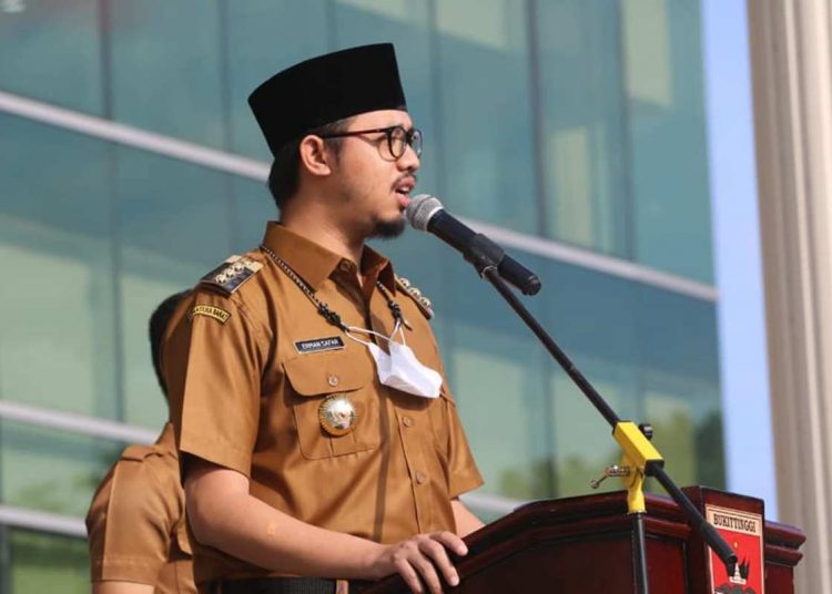 Wali Kota Bukittinggi, Herman Safar (Hantara.co)