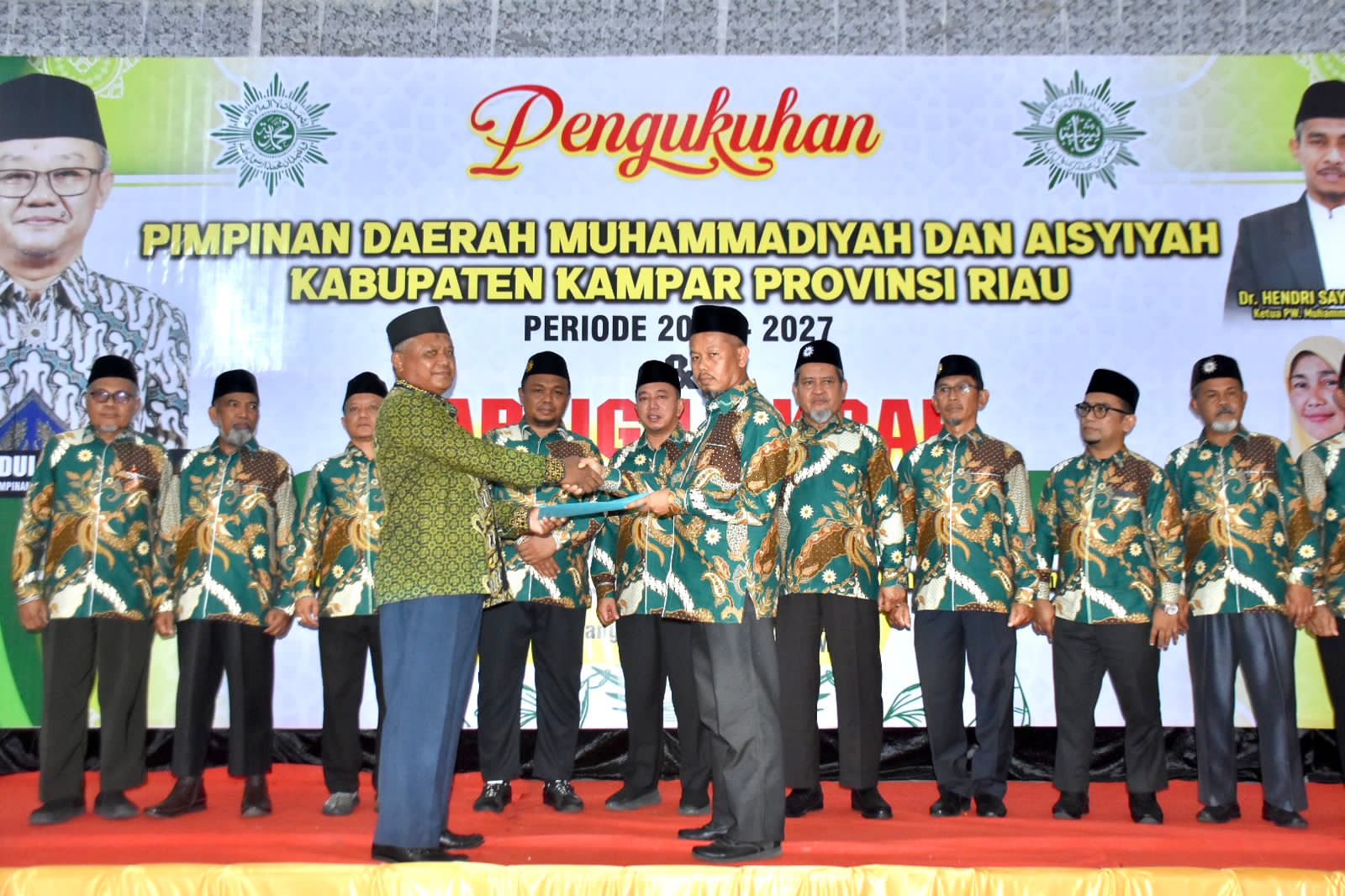 Pelantikan Pengurus Baru PD Muhammadiyah Kampar