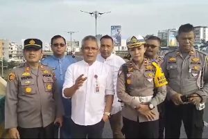 Kadis PUPR Riau, Arief Setiawan beri penjelasan terkait kondisi flyover Harapan Raya Pekanbaru
