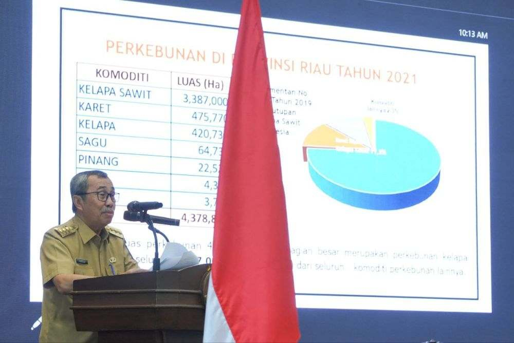 Gubernur Riau, Syamsuar sampaikan pentingnya program Jaga Zapin