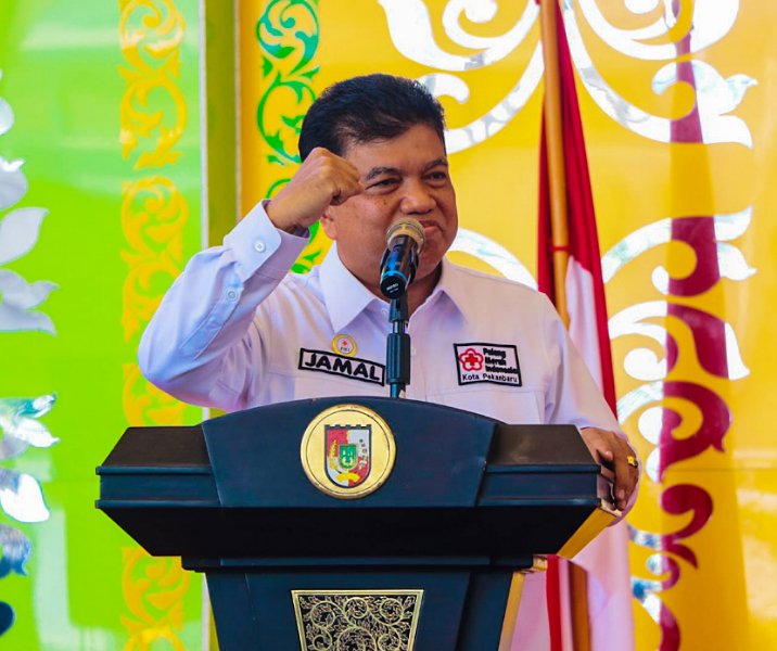 Ketua PMI Pekanbaru Abdul Jamal. Foto: Istimewa.