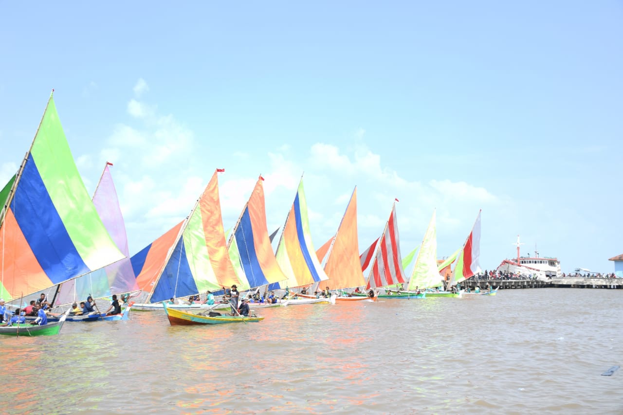 Lomba Olahraga Tradisional di Bengkalis