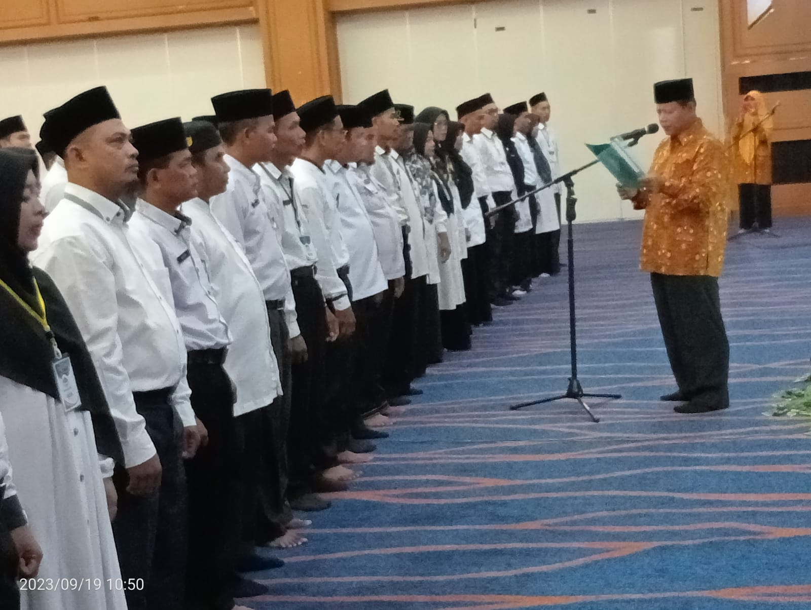 Pelantikan Anggota AGPAII Rohul (Segmennews.com)