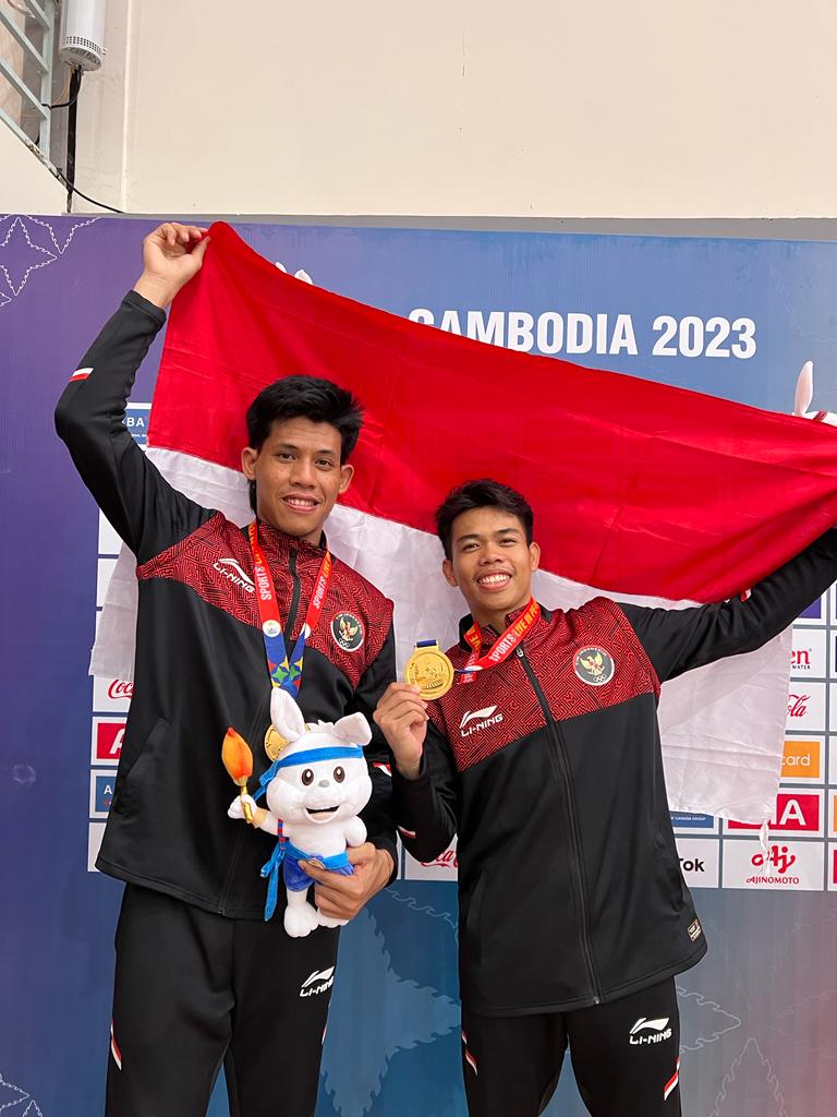 Atlet sepak takraw Riau