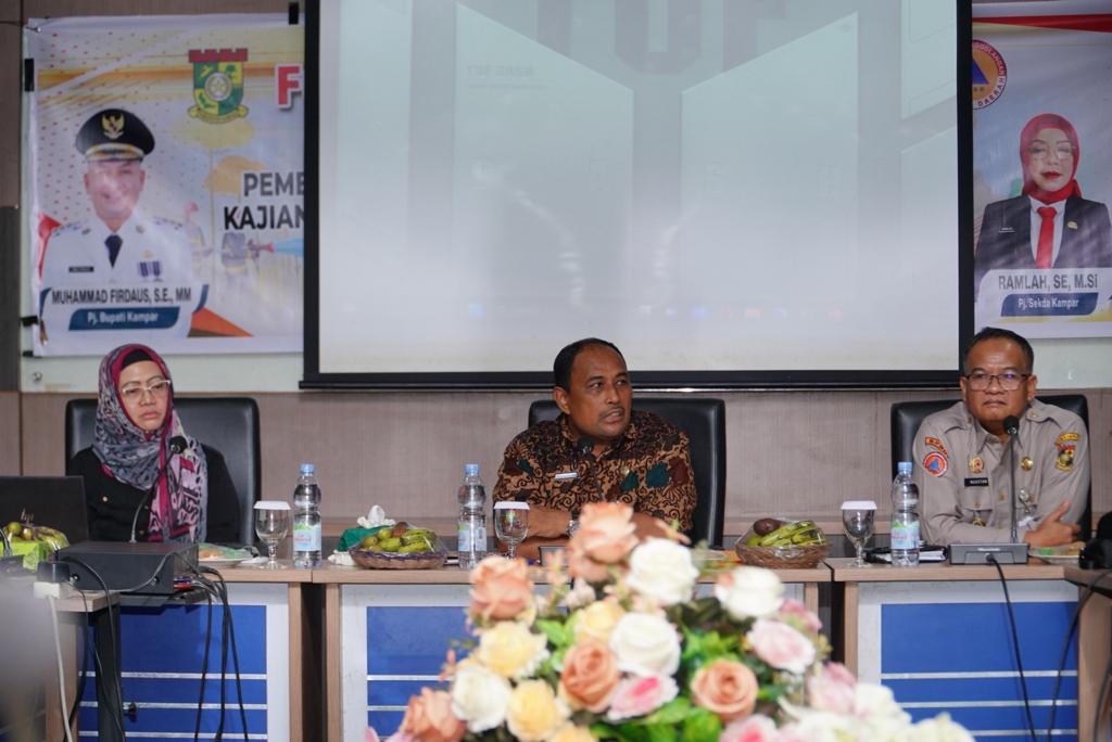 FGD membahas potensi bencana di Kabupaten Kampar