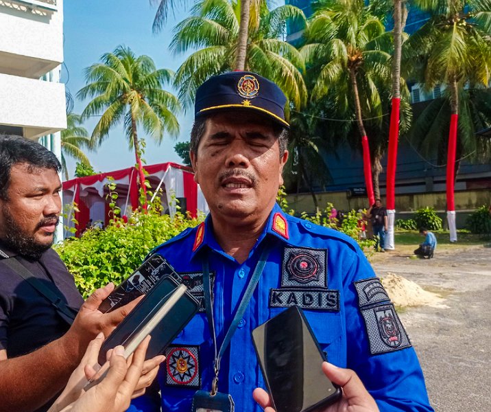 Kepala DPKP Pekanbaru Burhan Gurning. Foto: Surya/Riau1.