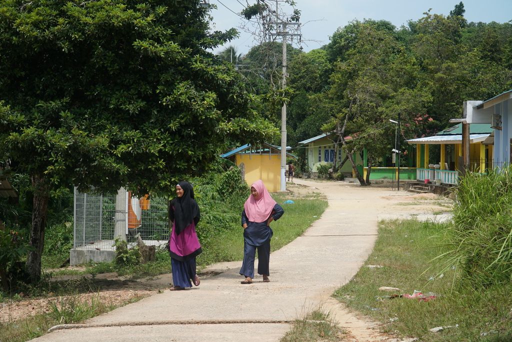 Warga Pulau Rempang/Kompas